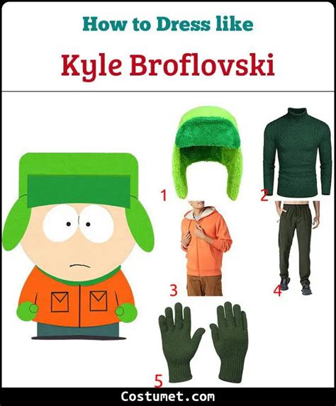 Kyle Broflovski Costume from South Park for Halloween