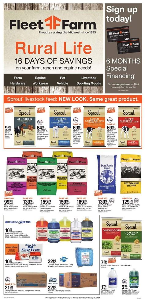 Fleet Farm Weekly Ad Flyer February 12 to February 27