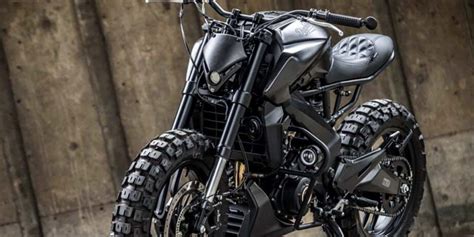 This Modified Bajaj Dominar 400 Is A Certain Beast In Black