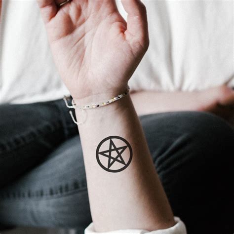 Wiccan Pentagram Tattoo