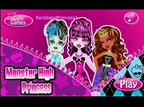 Monster High Dress Up Games - YouTube