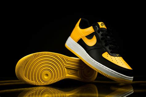 Nike Air Force 1 Low Black Yellow - Sneaker Bar Detroit