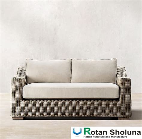 Kursi Sofa Anyaman Rotan | Rotan Sholuna Furniture