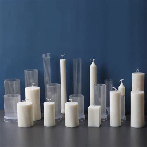 Candle Mold - Silicone Candle Mold - Cylinder Shaped Candle Mold - Can ...