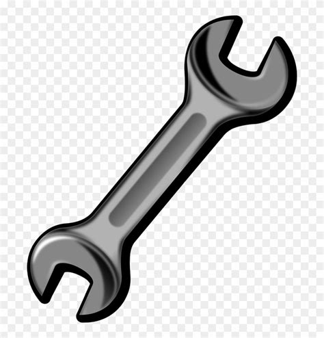 Wrench Svg Clipart Image, Wrench Clipart Svg, Wrench Cutting Cut File, Wrench Vector, Wrench ...