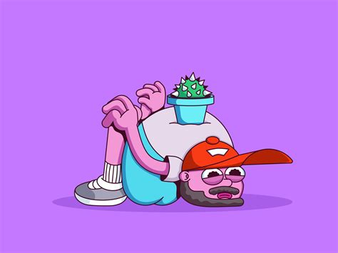 Lazy Guy by Valerii Yakhno on Dribbble