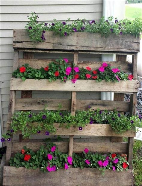 25 Inspiring DIY Pallet Planter Ideas - Easy Pallet Ideas