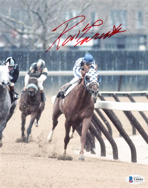 Ron Turcotte Signed Secretariat 8x10 Photo (Beckett COA) | Pristine Auction