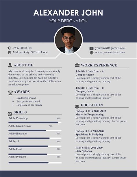 Resume Templates 2024 Word Download - Polly Camellia