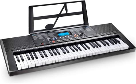 Ohuhu 61-Key Digital Music Piano Keyboard - Portable Electronic Musical ...