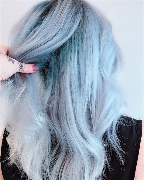 16+ Platinum Blue Hair - KailoKarragh