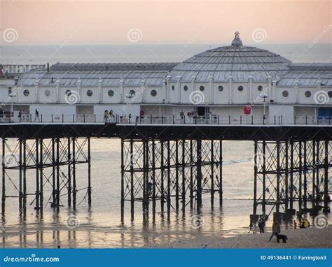 Brighton Pier stock image. Image of brighton, pier, england - 49136441