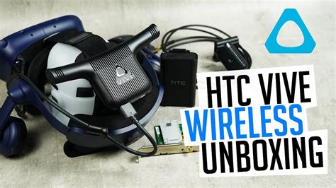 VIVE (PRO) Wireless Adapter - VR ohne Kabel! (Unboxing, Aufbau) - YouTube