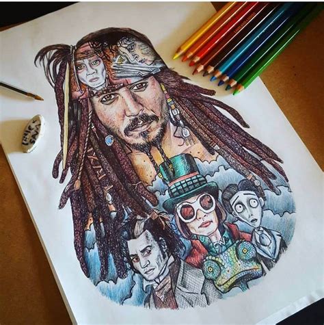 Cool Movie Characters Drawings