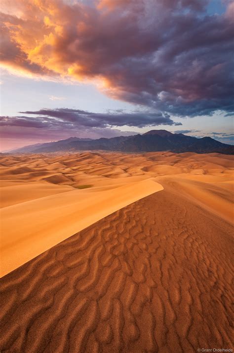 Sand Dune Sunset | Great Sand Dunes National Park, Colorado | Grant ...