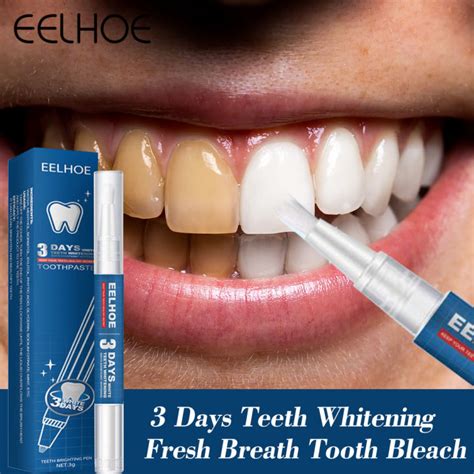 eelhoe Teeth Whitening Pen Yellow Teeth Cavities Plaque Elimination ...