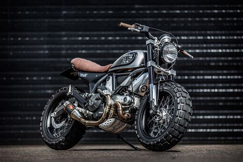 Double Scoop: Down & Out’s Fat-Tired Ducati Scrambler | Bike EXIF