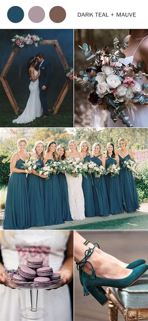 Dark Teal Wedding Colors – Warehouse of Ideas