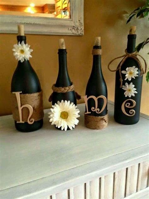 39+ Empty wine bottles diy inspirations | This is Edit