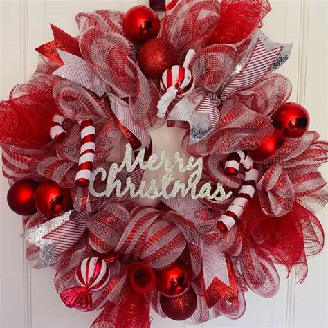 Top Christmas Deco Mesh Wreath Ideas + DIY – Pink Pop Design