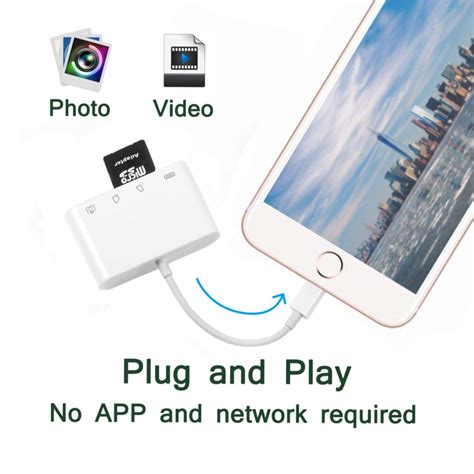 4 in 1 Memory Card Reader Adapter for iPhone and iPad for $3.60 Shipped ...