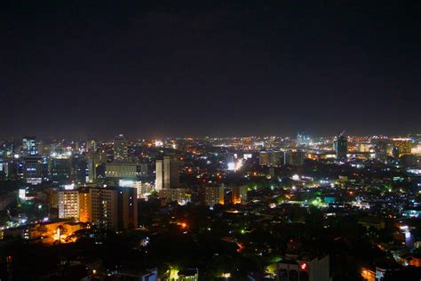 Cebu City at night. View from my balcony. : r/Philippines