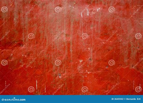 Red paint on wall stock photo. Image of colonial, concrete - 3645942