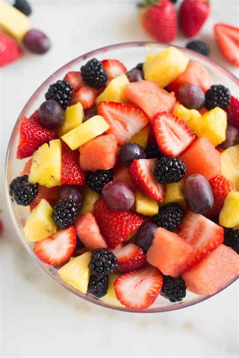 Fresh Fruit Bowl - Tastes Better From Scratch