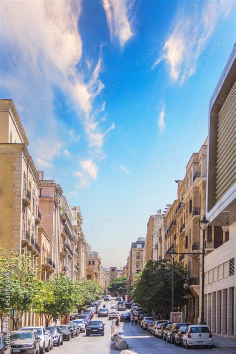 Streets of Downtown Beirut, Lebanon Stock Photo | Adobe Stock