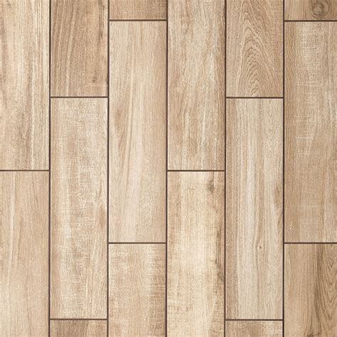 Navarro Beige Wood Plank Porcelain Tile - 10 x 47 - 100294875 | Floor and Decor