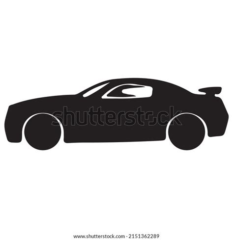 Car Silhouette Black White Stock Vector (Royalty Free) 2151362289 ...