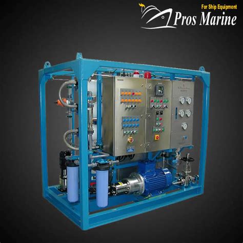 Fresh Water Generator(Reverse Osmosis) - Pros Marine for Ship Equipment