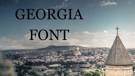 Georgia Font Free Download