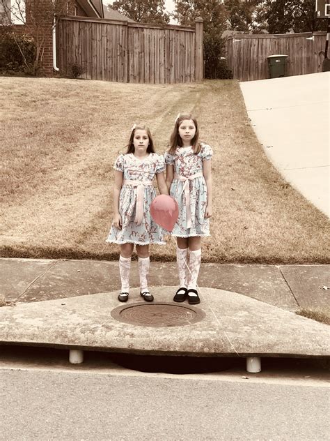 The Grady Twins Costume The Shining meets It COME PLAY WITH US, DANNY. Grady Twins Costume, Twin ...