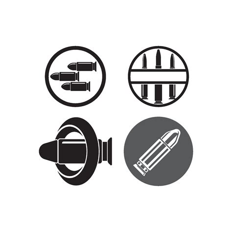 Bullet icon logo,illustration design template vector. 26111076 Vector ...