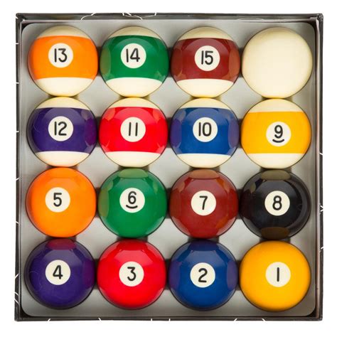 Trademark Deluxe Billiard Pool Balls Set-40-DeluxeBalls - The Home Depot