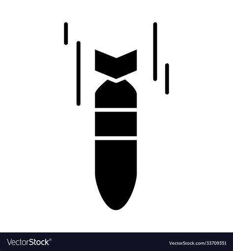 Bullet icon image silhouette style Royalty Free Vector Image