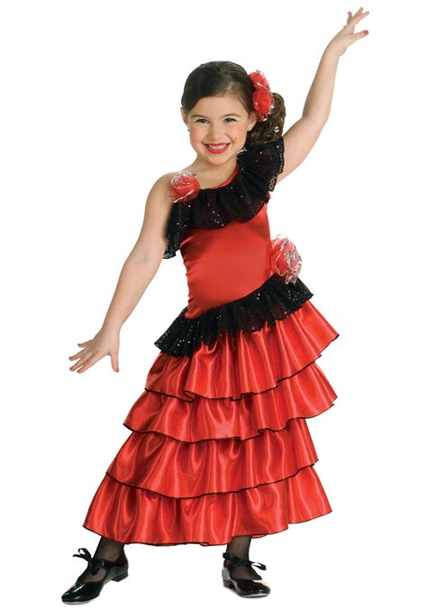 The gallery for --> Flamenco Dancer Costume