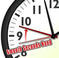 Smooth Seconds Online Clock