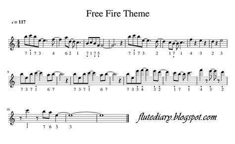 The Flute Diary: Garena Free Fire Theme Score