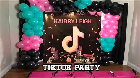 Tiktok Birthday Decorations Party City - Get More Anythink's