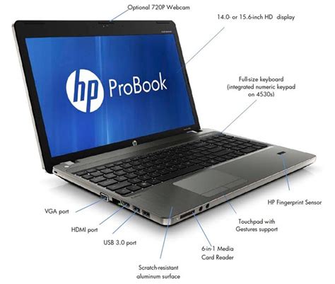 HP ProBook 4530s Laptop Review ~ HP Product Guides