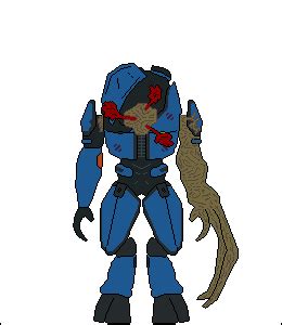 Halo Flood Elite Combat Form by Tounushifan on deviantART