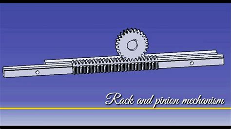 How To Make Rack And Pinion Gear at William Tillman blog