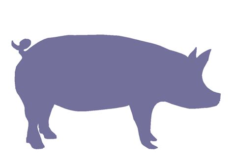 Pig Face Silhouette - ClipArt Best