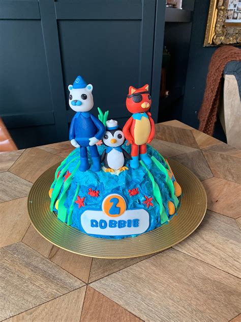 Octonauts inspired cake toppers birthday cake | Etsy