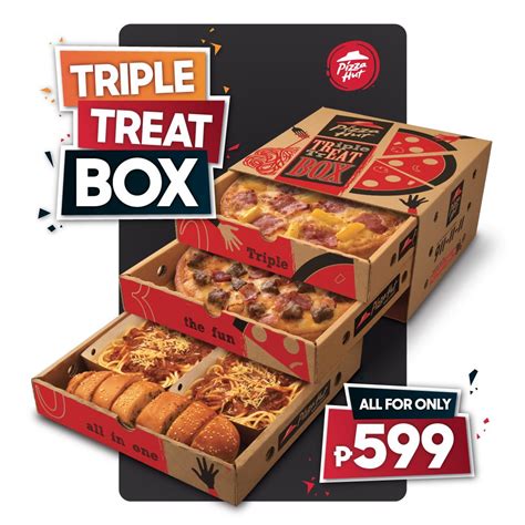 Pizza Hut’s Triple Treat Box for ONLY Php599 – Aug 23 to 26, 2019 – PROUD KURIPOT