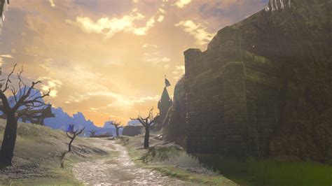 BOTW photography — central hyrule || castle town ruins