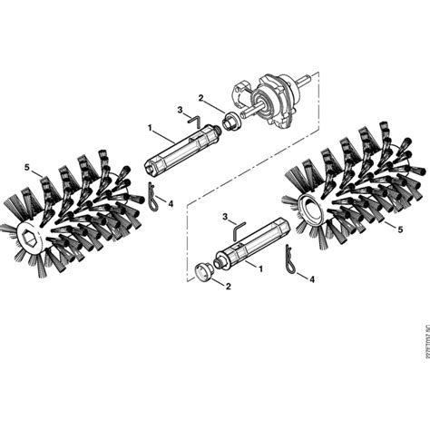 KB-KM Bristle brush for Stihl KombiTool | L&S Engineers