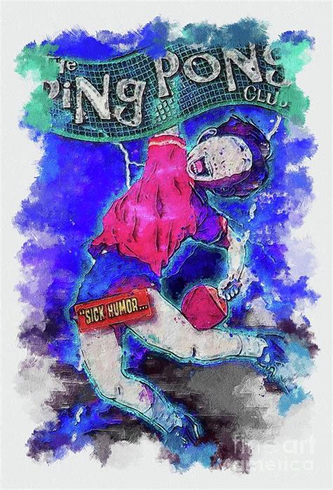 The Ping Pong Club Mixed Media by Emelia Marquardt - Fine Art America